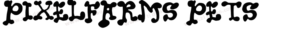 Pixelfarms Pets字体转换